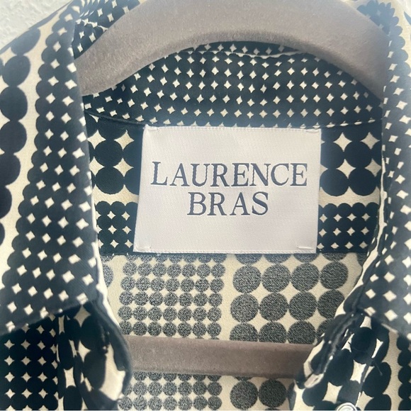 Laurence Bras Button Down Shirt Blouse Size 38 - Picture 5 of 12